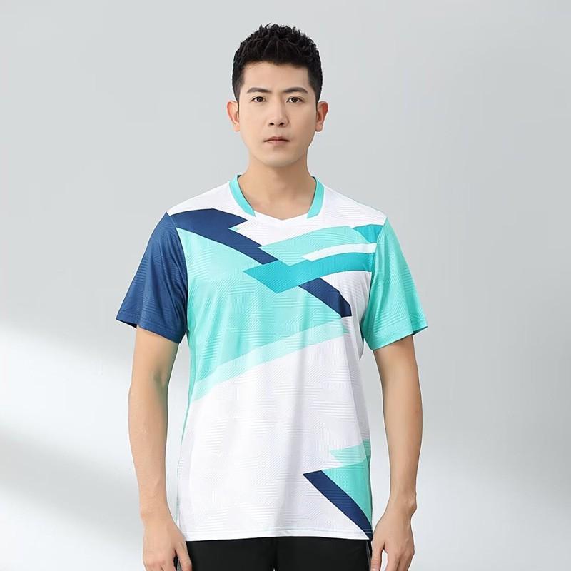Quick-Dry Badminton Shirt Men Women Kids Sport T-Shirt Training Competition Uniform
