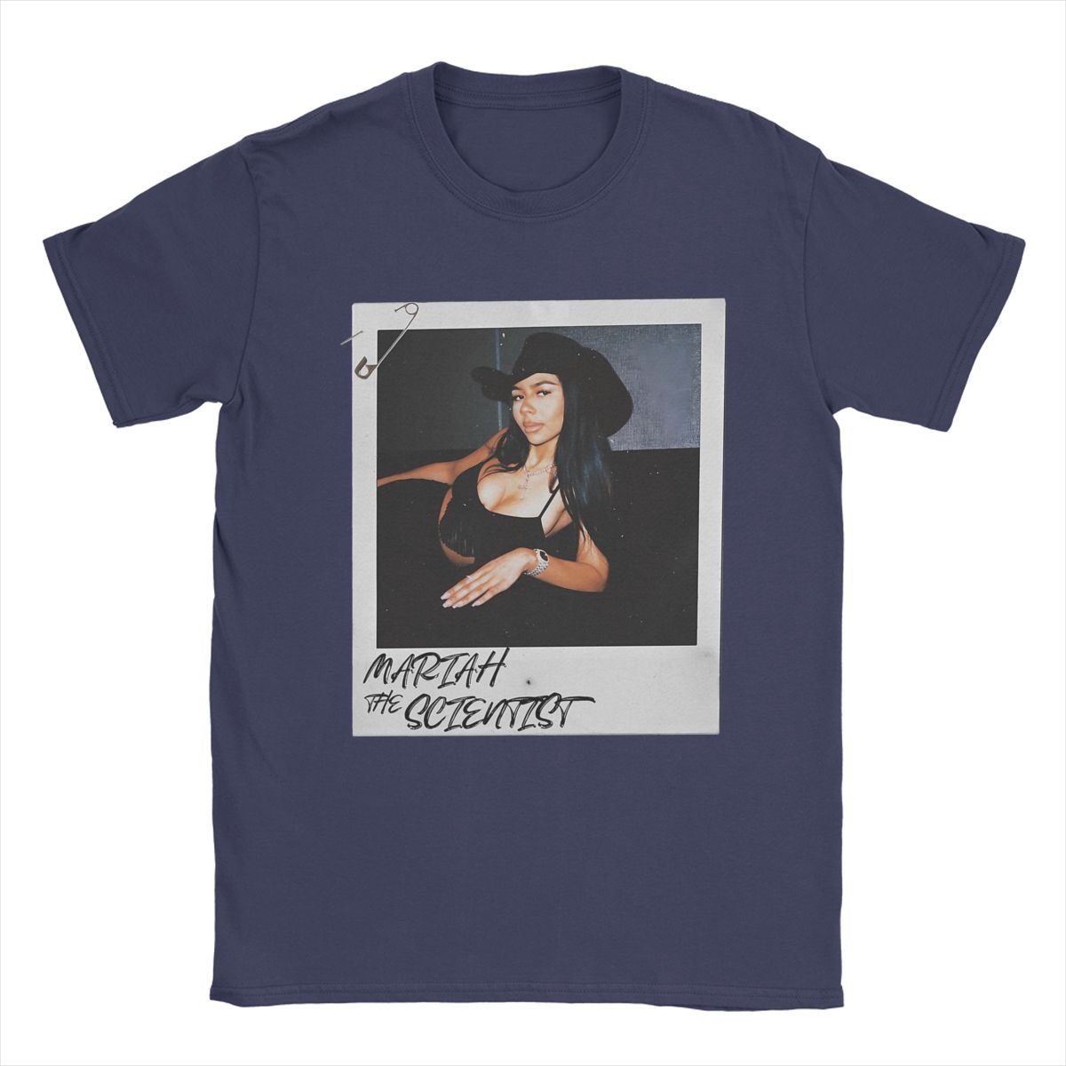 

Mariah The Scientist T-Shirts Men Fashion 100% Cotton Tee Shirt Crew Neck Short Sleeve T Shirt Big Size Clothing 4XL