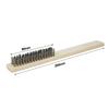 3Pcs/lot Mini Stainless Steel Rust Brush Brass Cleaning Polishing Detail Metal Brush Wire Toothbrush Cleaning Tool Family Kit