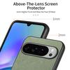For Google Pixel 10 Pro XL Leather Phone  Back Cover with Cloth Texture