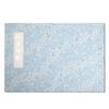 Kyoto Goryakudo Goshuin Goshuin Cherry Blossom Blizzard On Kanze Water Holder, Double-page Size, Book, Pocket, Paper-cutting (No Cover, (Light Blue))