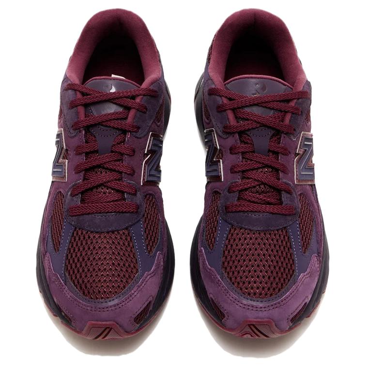 Rich Paul x New Balance 2010 Pruimbruin Unisex Sneakers Roze Bordeau U2010RP1