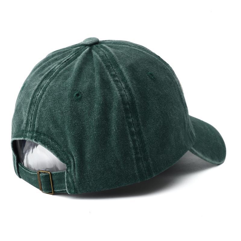 2023 Hochwertiger Snapback-Hut mit Brooklyn-Stickerei für Männer, Vintage, schwarz-grün gewaschene Baseball-Caps für Frauen, Gorras Hombre