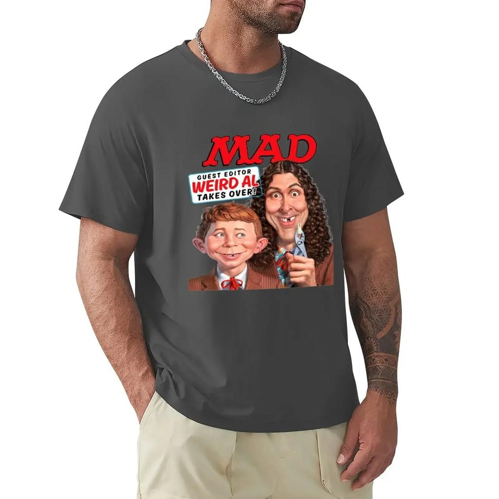 clothing harajuku MAD Guest Editor Weird Al Takes Over T-Shirt Blouse cute clothes edition cotton t shirts