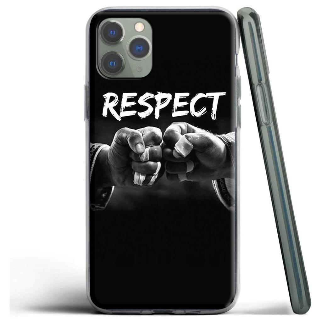 Judo Jiu Jitsu BJJ silikonové pouzdro pro Apple iPhone 12 Mini 11 Pro SE XS X XR Max 8 7 6S 6 Plus 5S