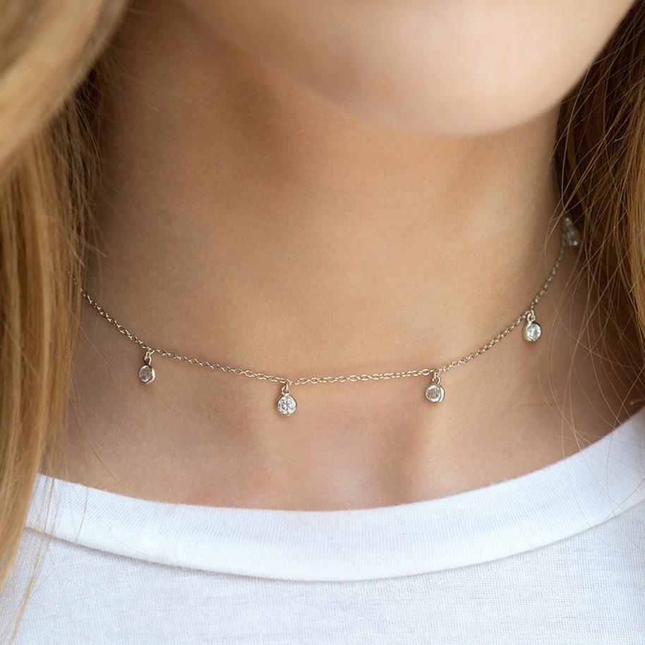European And American Fashion Accessories, Short Necklaces, Pendants, Collarbone Chains, Holiday Parties, Party Wear, Jewelry Accessories, Daily