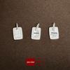S999 Sterling Zilver Fu Karakter Hanger voor Doe-het-zelf Armbanden, Kettingen & Kralen Accessoires