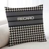 R-R-Recaro-ES Fashion Logo cushion cover Home Bedding Sofa living Room pillowcase Simple Soft Skin Cushion Cover Party Gift
