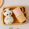 Cute Animal Coffee Cup Kawaii Cat Bunny Bear Ceramic Mug For Tea Milk Water Juice Mocha Lovers Breakfast Cup Birthday Gift 350ml