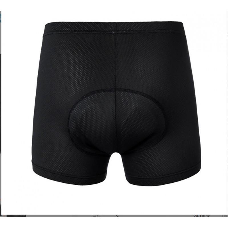 Mens Cycling Shorts With Gel Pad Breathable Padded Underwear Road Mountain Bike Riding Sports