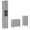 3 Piece Bathroom Cabinet System ZWOLLE Sonoma Grey