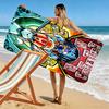 Super Cat Bounty 2D Flat Print Beach Towel, Large Soft Quick Dry Towel for Beach Camping SwimmingZSTJ0915147