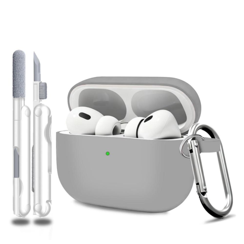 Für AirPods Pro 3. Generation Hülle Neue Weiche Silikonhülle für AirPods Pro 3 Schutzhülle mit Reinigungsset für AirPods Pro 3