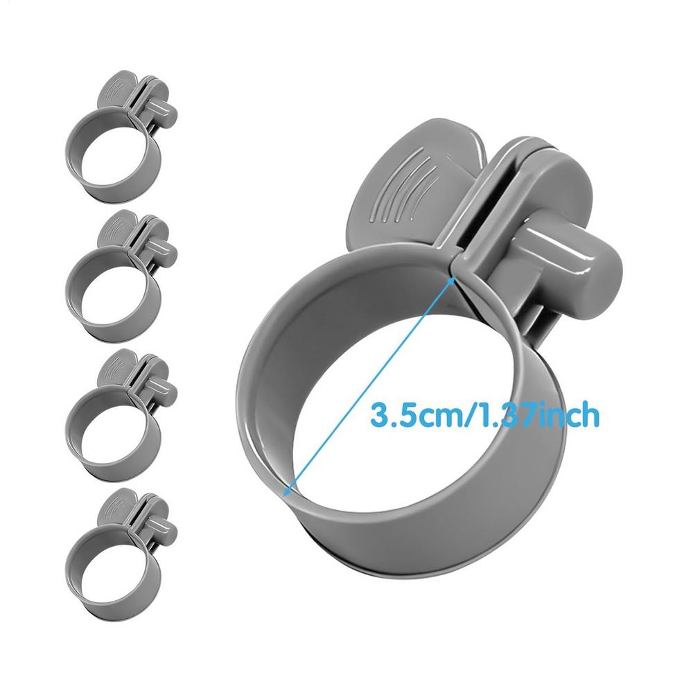 4pcs Pool Hose Clamps Outdoor Water Pipe Clamps Adjustable pool hose replacement clamps Hose connector clamp Pool hose accessori
