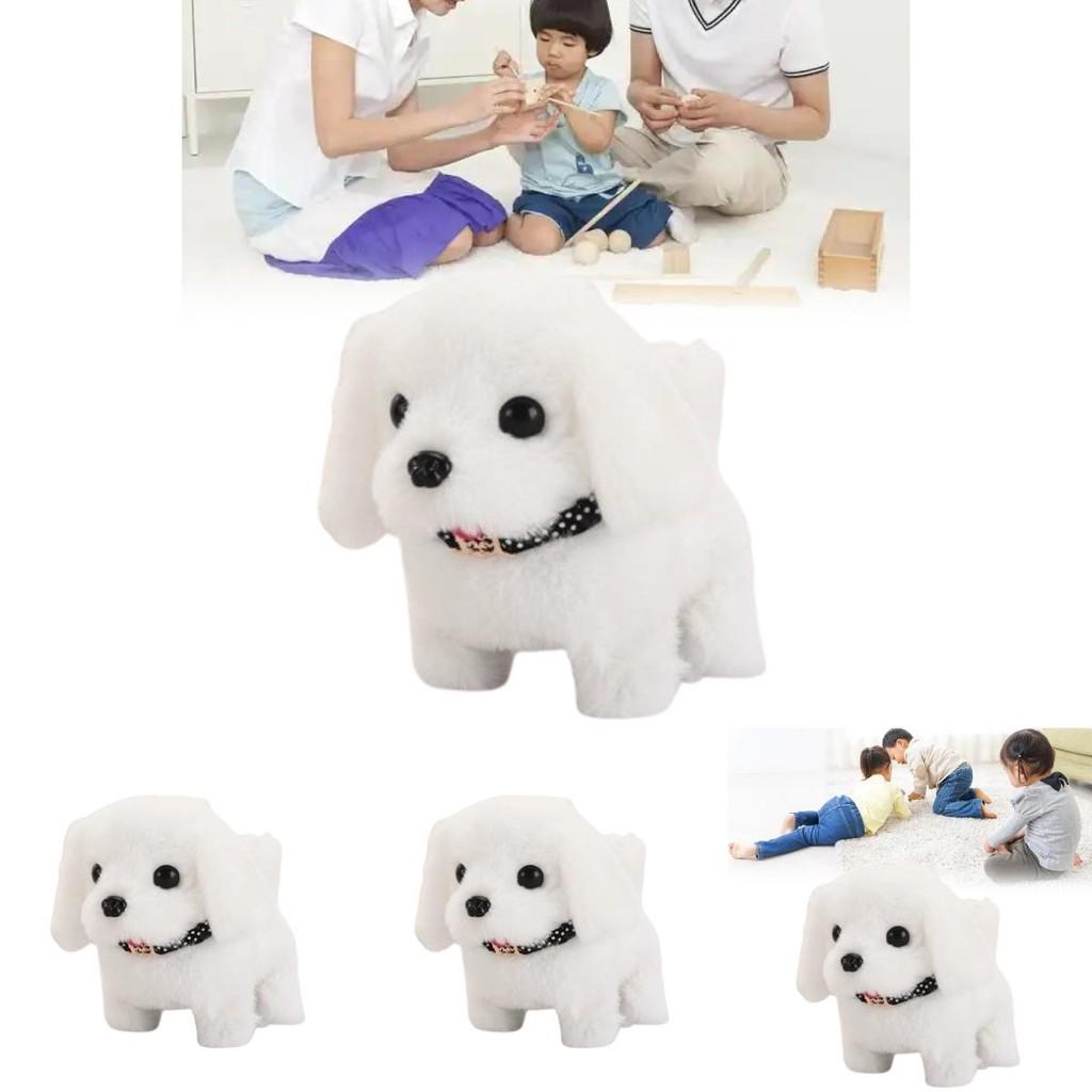 My Realistic Robot Puppy Plush Toy With Sound For Kids And Collectors