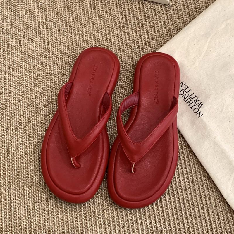 Fashion Bailamos Summer New Candy Color Women Slipper Fashion Slip On Ladies Flat Heel Flip Flop Soft Casual Vacation Slides Sandals