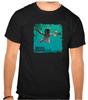 Kurt Cobain Rockmusik Logotyp Svart Unisex T-shirt