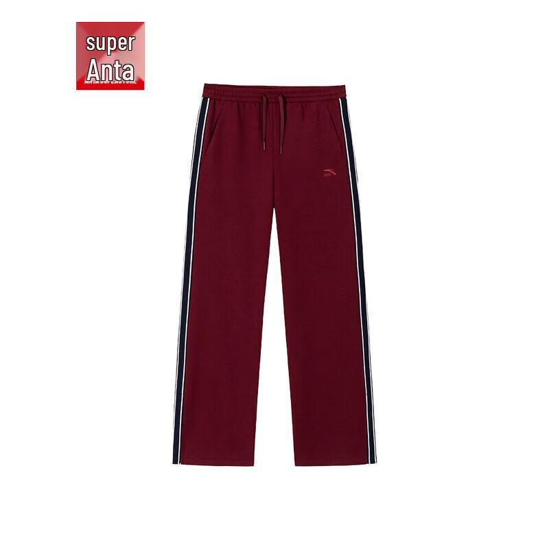 

ANTA Women s Retro Color-Block Straight-Leg Casual Pants L