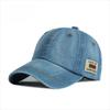 Solid Color Denim Hat Blue Snapback Hat New Denim Baseball Caps  Women