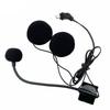 Half Face Helmet Motorcycle Earphone Headphone Motorcycle Helmet Intercom Headset with Microphone Noise Cancellation
