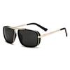 Xiaomi Glasses for Woman, Man Sunglasses – New Square UV400 Punk Aviator Sunglasses, Twin-Beam Frame