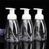 300ML Foam Bottle Transparent Mousse Bubble Bottle PET Plastic Hand Washing Liquid Bottle Facial Cleanser Soap Liquid Bottle