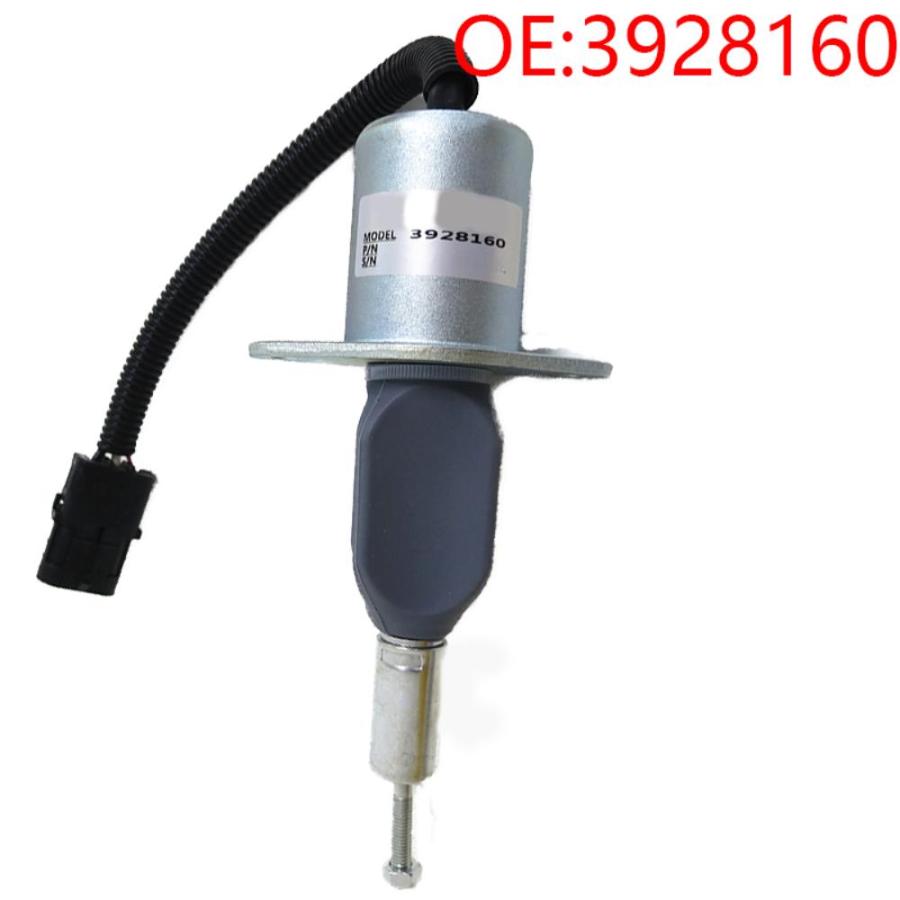 High quality New For 3928160 SA-4293-12 3928161 SA-4293-24 Brandstof Shutdown Magneetventiel Voor Voor 6CT 8.3 12V