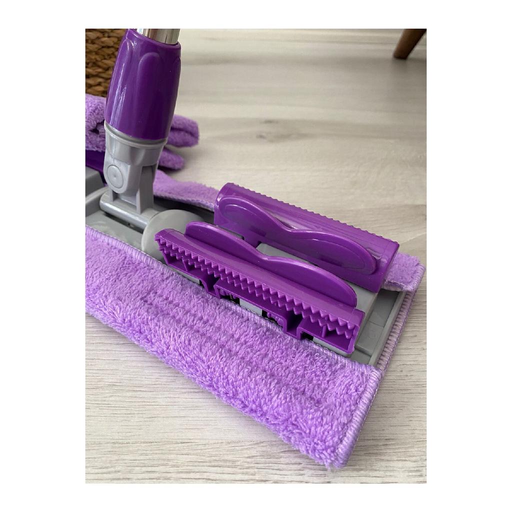 (su 1 atsargine šluoste kaip dovana) Grindų šluota Plytelių Sienų Paviršiaus Valymas Mikropluošto Šluota Su Fiksatoriumi