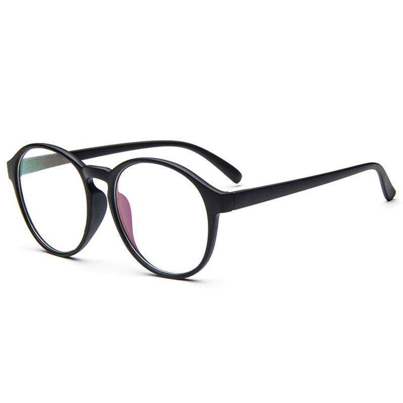 Big Round Fashion Eyeglasses Retro Frames Glasses Degree -0.5 -1.0 -2.0 -3.0 -4.0 To -6.0