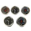 Mini Car Digital Clock Auto Thermometer Hygrometer Anti-slip Base Stable Automotive Accessory for Bumpy Road Driving
