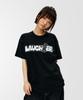 LAUGHER [2Pack] Signature Logo T-Shirt - Black & White