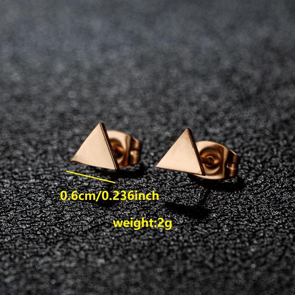 Niszowe Kolczyki Sztyfty ze Stali Nierdzewnej dla Kobiet – Design Żurawia Origami i Renifera, Kolekcja Mody 2025