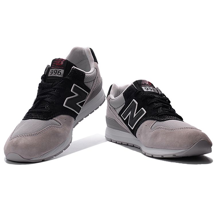 New Balance Nb 996 Comfortable Lightweight Low Top Casual Running Shoes Unisex Sneakers Black Gray MRL996KM