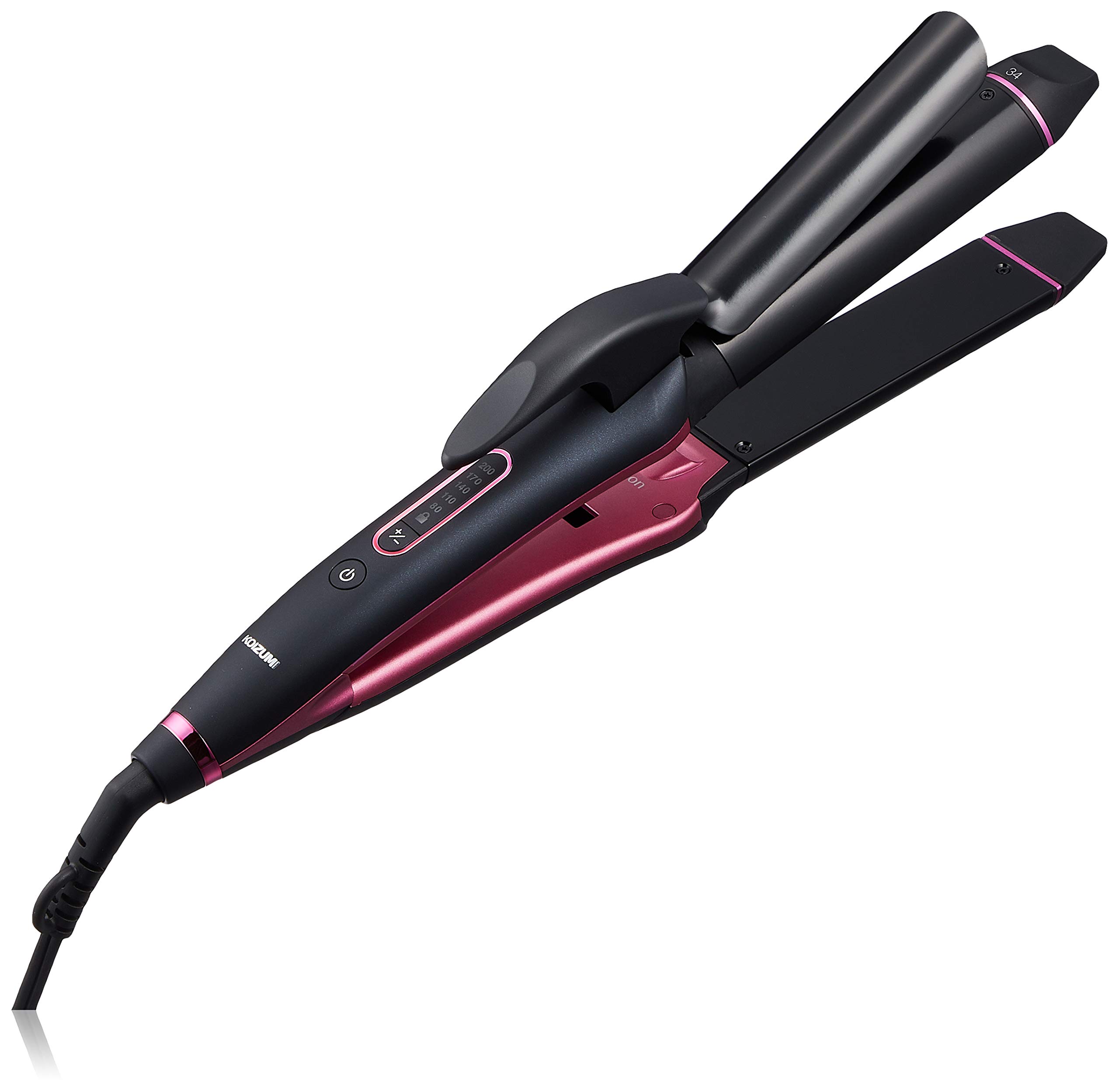 

Kozumi Парикмахерский Салон Sense International Black KHR-7600/K Утюжок 2-в-1, 34 мм, 300, Совместимый, чёрный