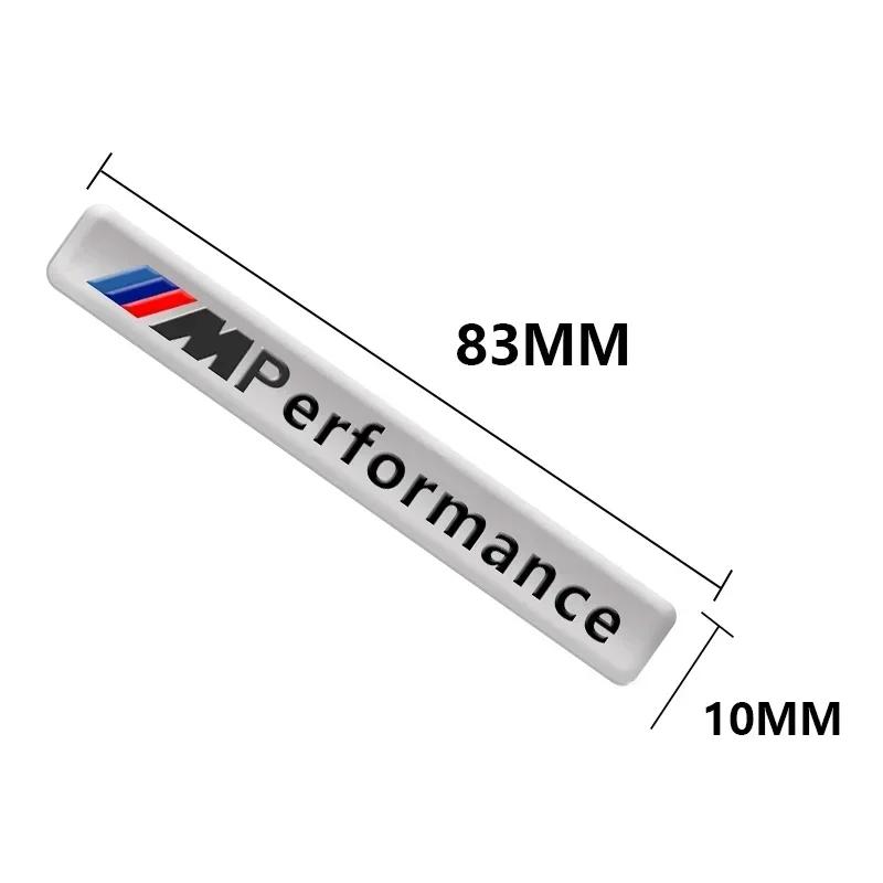 1pcs Metal Labeling M Performance Car Interior Sticker For bmw M Sticker X1 X3 X4 X5 X6 X7 e46 e90 f20 e39 f10 Car accessories