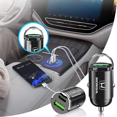 Micro Car Quick Charger Vehicle Cigarette Lighter Convert Plug Car Accessories For Honda Civic Fit Jazz Accord Pilot Passport Stepwgn CRV BRV HRV