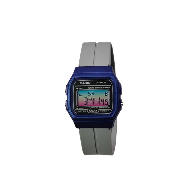 Casio Индивидуальные часы модифицированная серия серебристый полимерный корпус классические ретро маленькие квадратные часы водозащита для жизни A159WA-N1D modifi A159WA-N1D