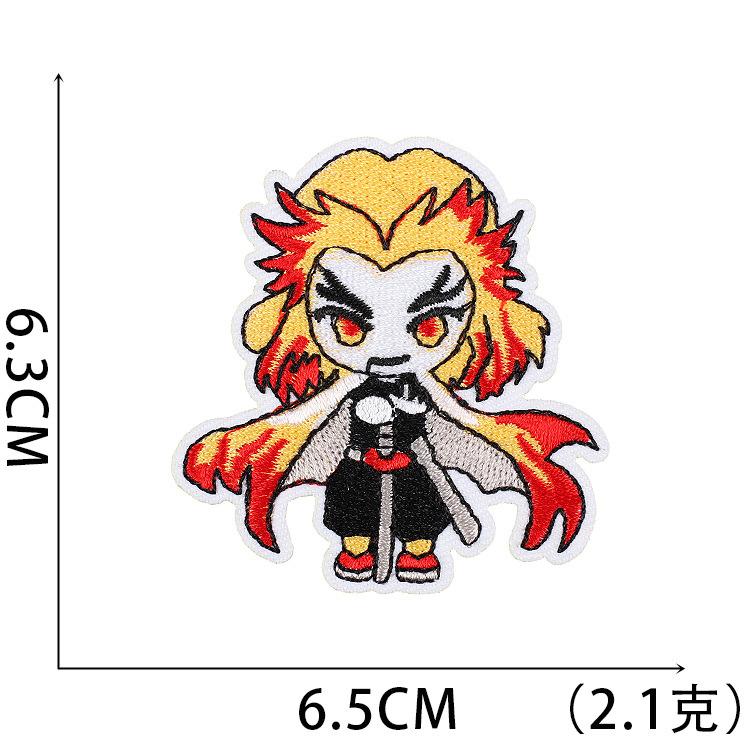 Computer Embroidery Label Cartoon Embroidery Cloth Sticker Animation Character Diy Decorative Patch Sticker Ironing Embroidery Chapter Boy