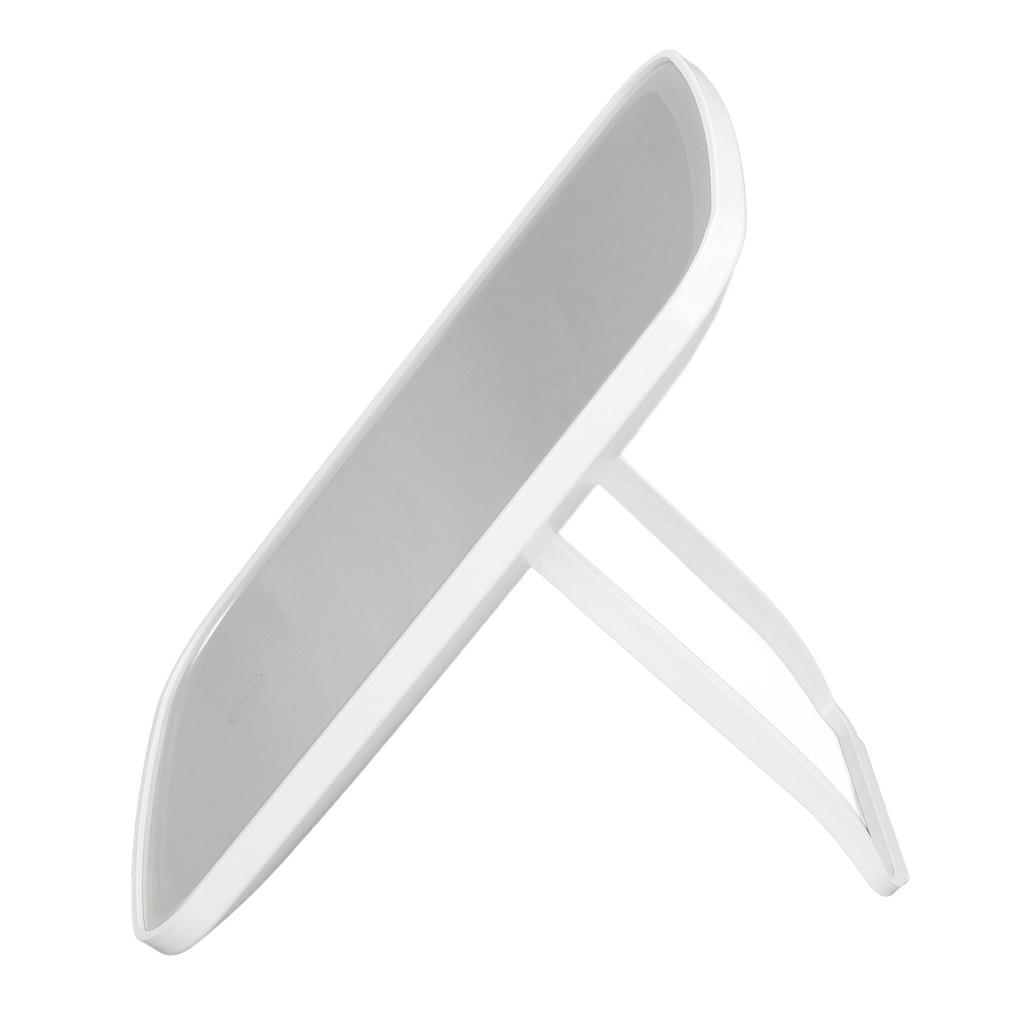 LED Cosmetic Mirror Desktop HD 3 Color Lighted Folding Cosmetic Vanity Mirror for Home