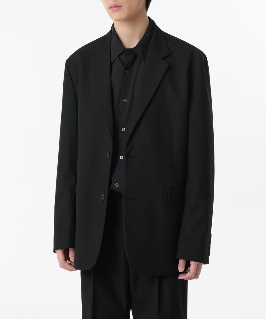 Musinsa Standard Whipcord Relaxed Blazer [Black]