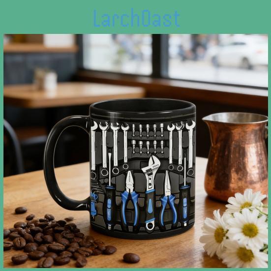 Mug Coffee Mechanic Box Tool 350ml Ceramic Tea Cup Wrench Screwdriver Hammer Mug Unique Gift For Engineers Diy Enthusiasts