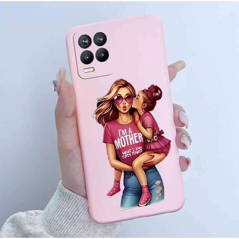 For Realme 8 Pro Case RMX3085 Soft TPU Silicone Cover Cute Cartoon Panda Phone Case For Oppo Realme8 4G 5G RMX3081 RMX3241 Funda