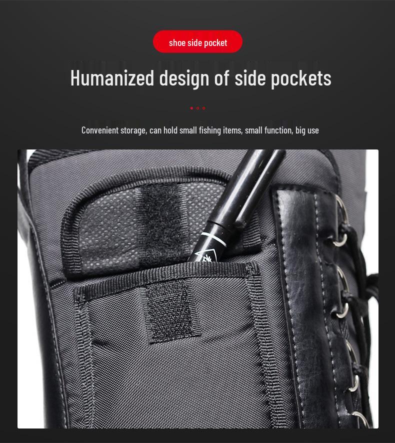 Men's Waterproof Plus Size Ice Fishing and Work Boots for Autumn/Winter