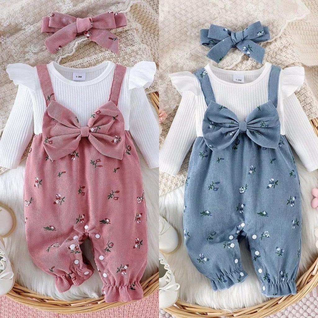 Girls' Stylish Top & Pants 2-Piece Outfit Set