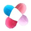 Mix-color Swimming Caps Unisex Pattern Random Sporty Polyester Water Sport Pool Swimming Bathing Cap Hat for Swimming Pool