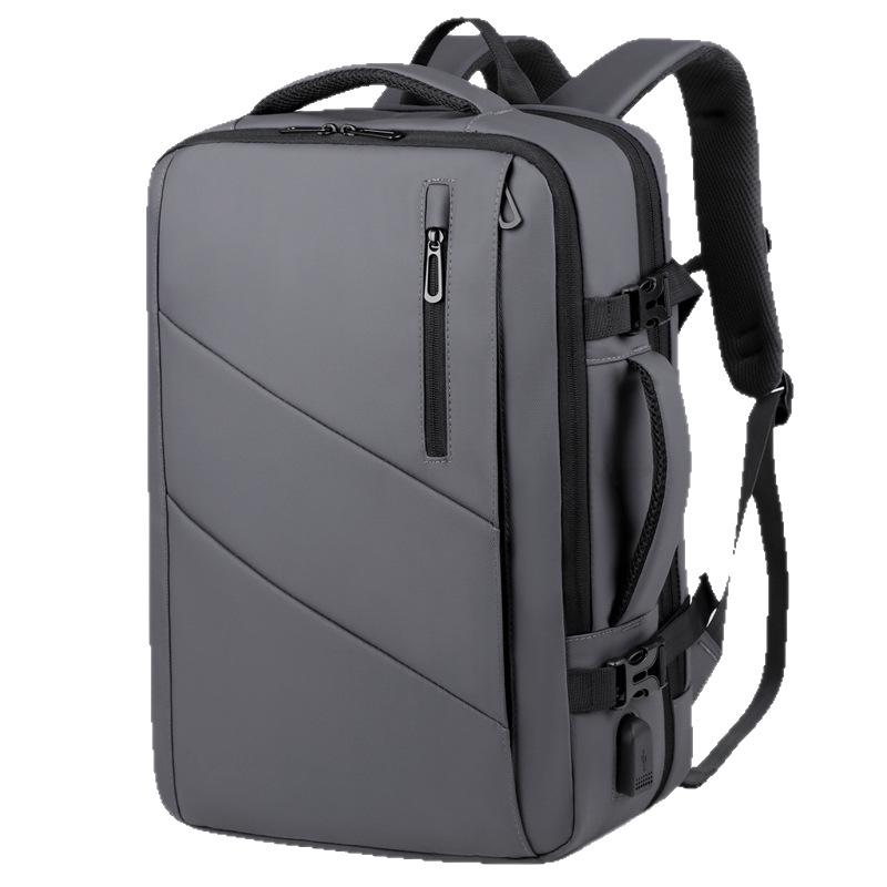 Multifunctional Business Backpack: Expandable, Large Capacity, Lightweight, 16-inch Laptop Compatible