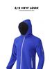 Unisex Winter Outdoor Windproof Velvet Jacket with Reflective Zipper for Cycling, Running, and Leisure Activities.