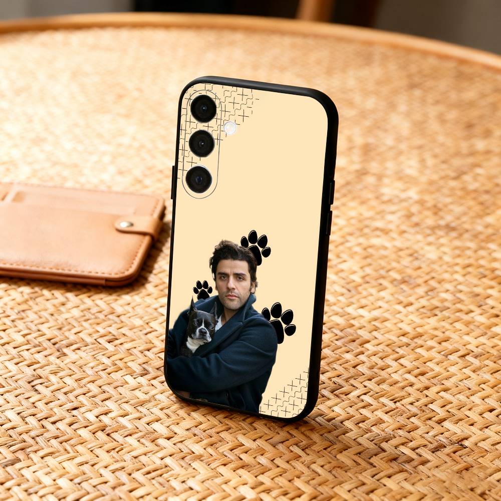 Actor O-Oscar I-Isaac Phone Case For Samsung A73,A21s,A22,A31,A32,A52,A53,A71,A80,Soft Black Shell