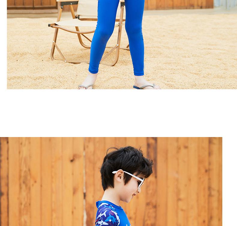 Costum de surf nou pentru băieți cu mânecă lungă, dintr-o singură piesă, cu uscare rapidă și protecție solară pentru copii