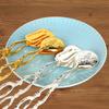 New Vintage Style Fruit Salad Cake Clip Buffet Food Tong Gold-plated Snack Cake Clip Salad Pastry Clamp Baking Barbecue Tool